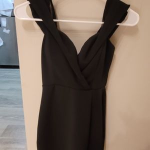 Off shoulder mini dress